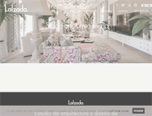 Tablet Screenshot of lalzada.com